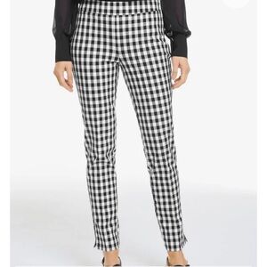 Talbots Chatham Ankle pants gingham size 12p